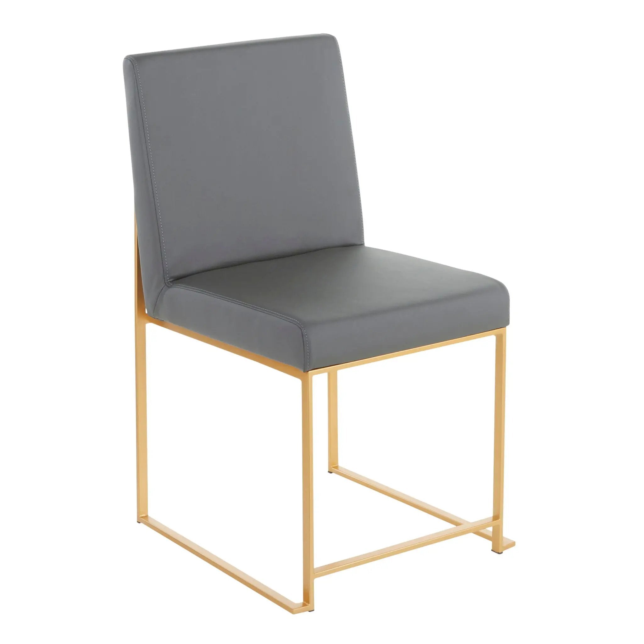 Fuji - Contemporary Stylish Frame, High Back Dining Chair (Set of 2) by Unique Piece Furniture
