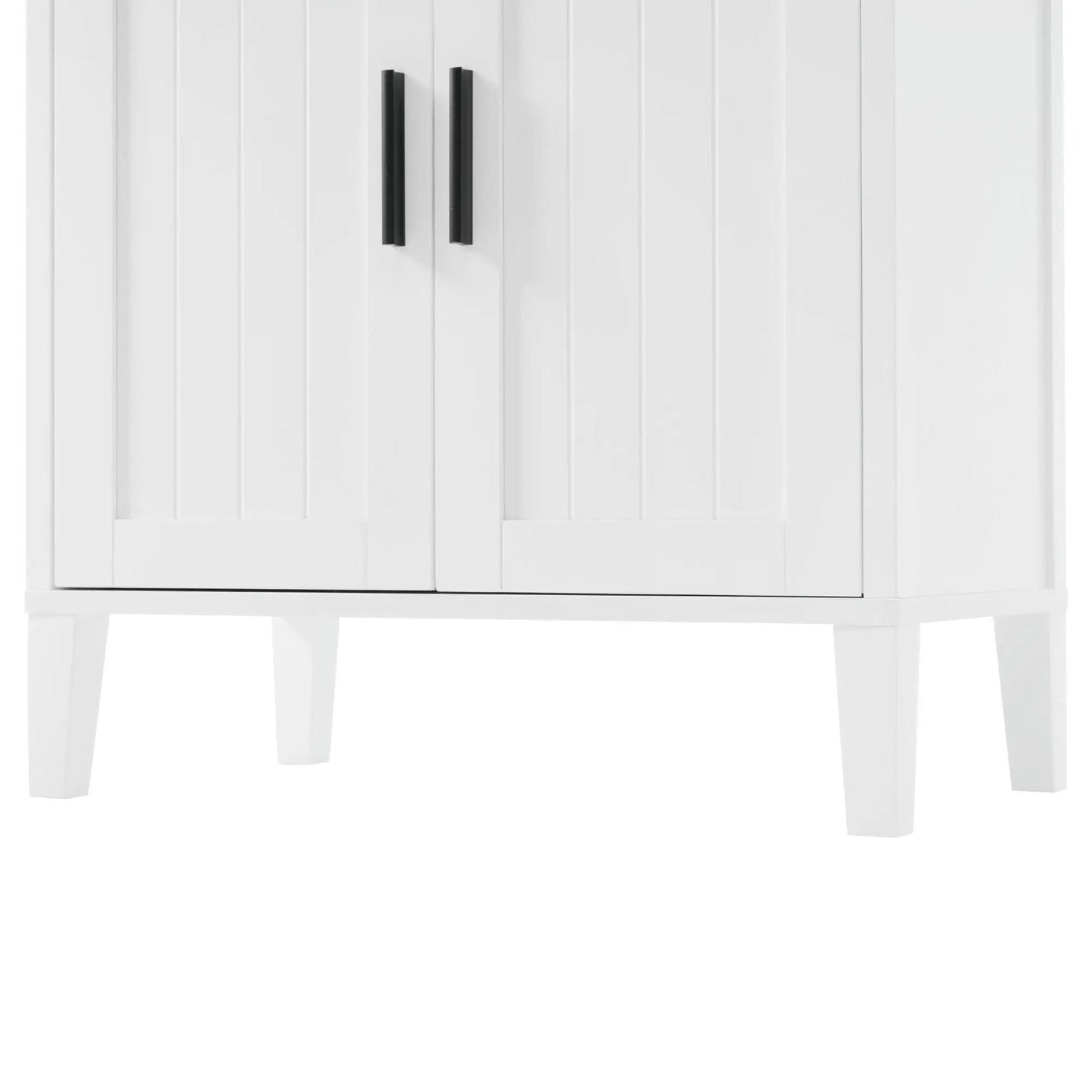 Freestanding Tall Bathroom Cabinet With Soft Close Doors And Adjustable Shelves by HouseOfZazla