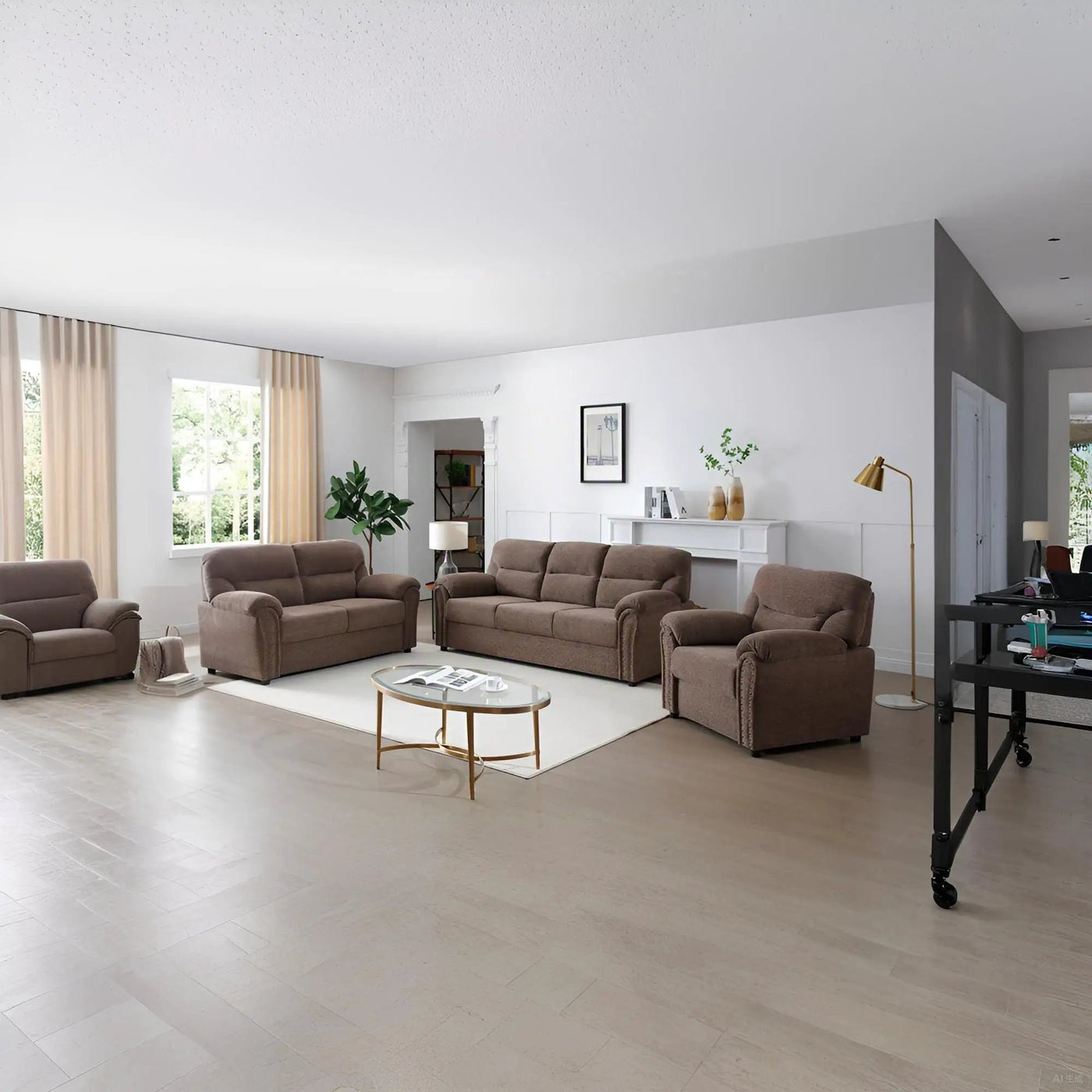 Hamilton - Loveseat by Unique Piece Furniture