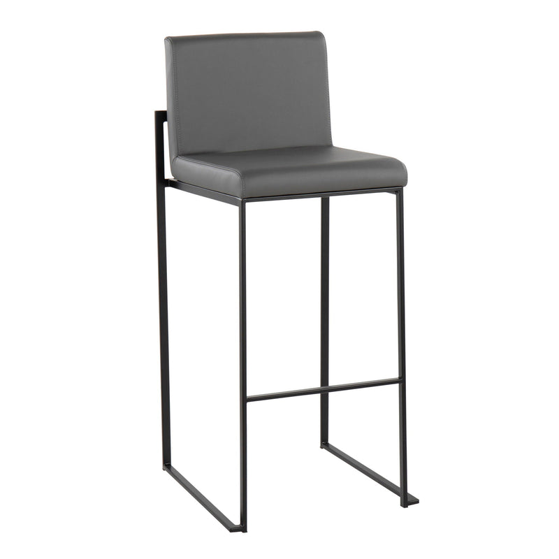 Fuji - Contemporary High Back Barstool Elegant Design by HouseOfZazla
