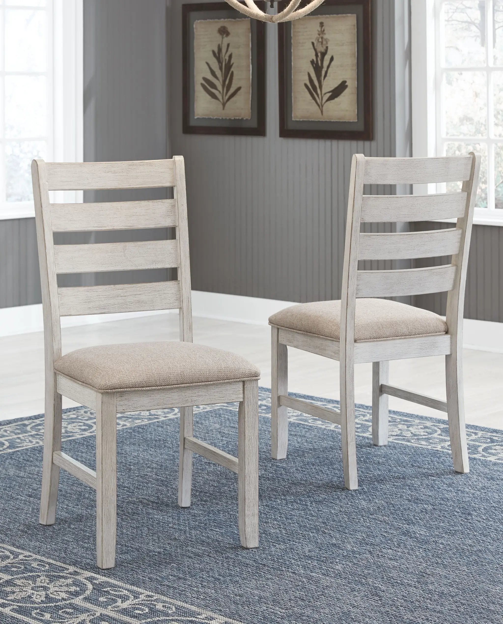 Skempton - Dining UPH Side Chair (Set of 2) - White by Unique Piece Furniture