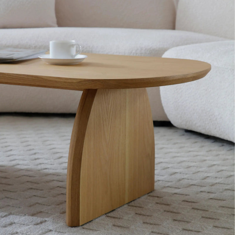 Oval Coffee Table For Living Room by Unique Piece Furniture