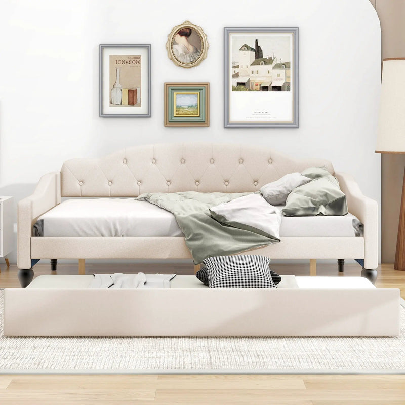 Upholstered Tufted Daybed by Unique Piece Furniture