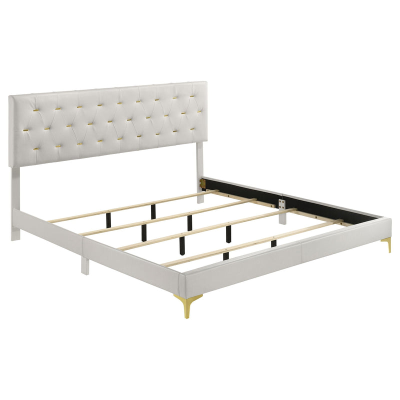 Kendall 4-piece Eastern King Bedroom Set White by Unique Piece Furniture