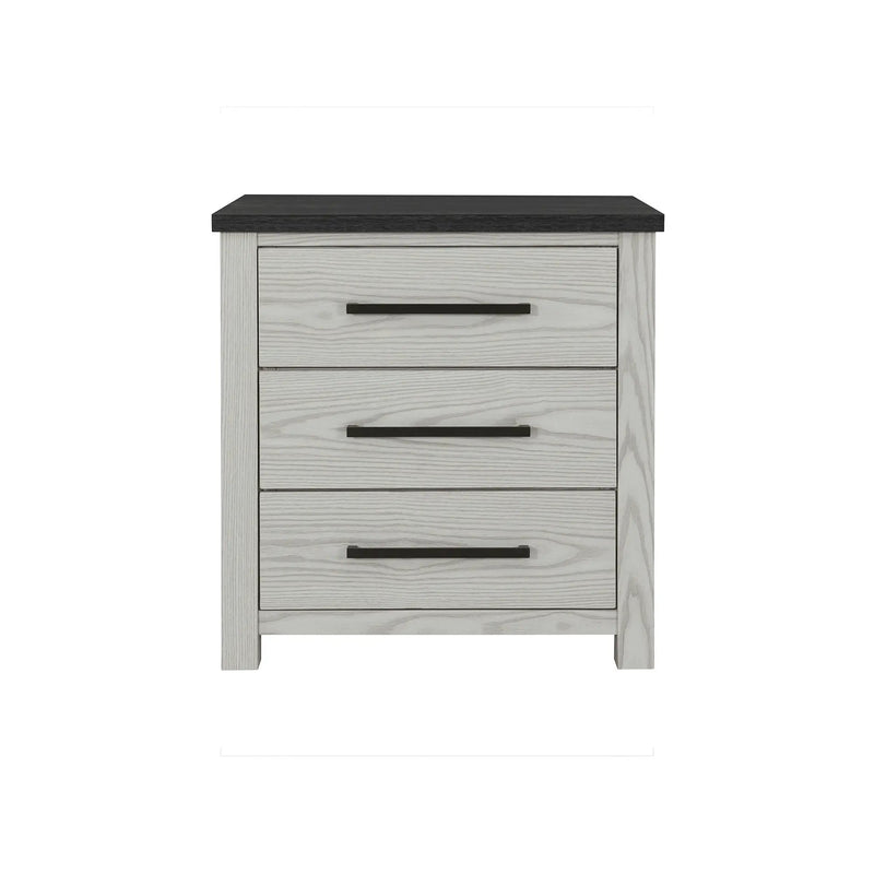 Avery - Nightstand With Top Spacious Drawers, Block Feet - Beige by Unique Piece Furniture