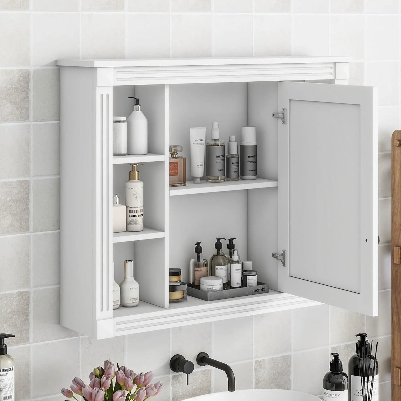 Wall Mounted Bathroom Storage Cabinet With Mirror by HouseOfZazla