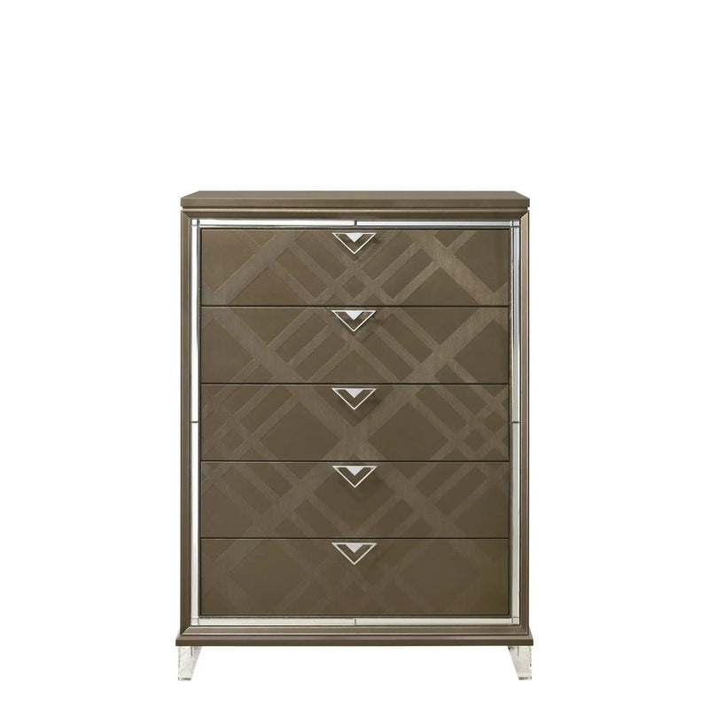 Skylar - Chest - Champagne by Unique Piece Furniture