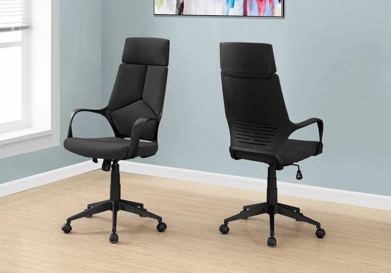 Office Swivel Chair, Adjustable Height, Ergonomic, Armrests, Contemporary & Modern by Unique Piece Furniture