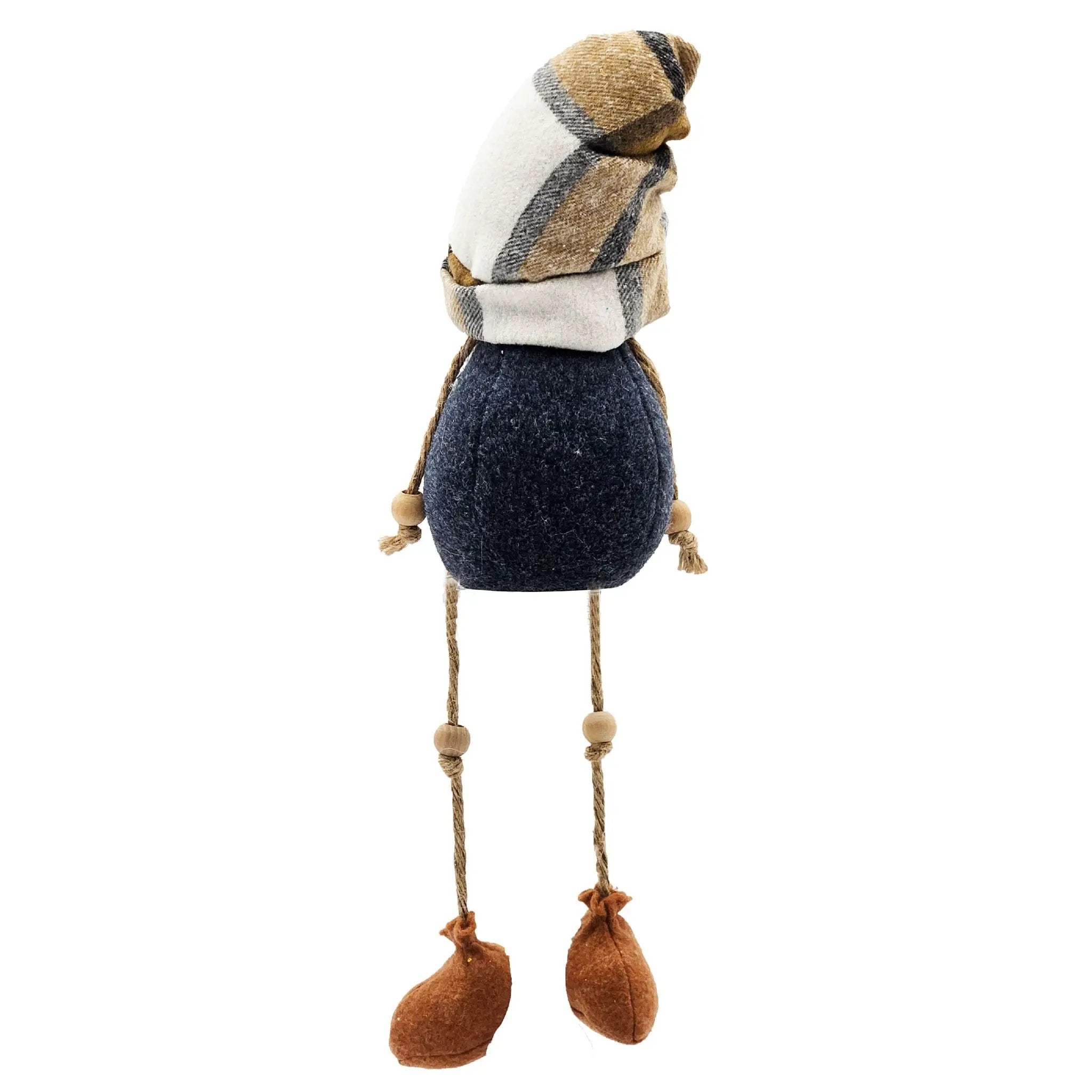 3 Pieces Fall Thanksgiving Gnomes Decorations, Harvest Festival Table Home Ornaments For Holiday Party Gifts - Blue / Brown by Unique Piece Furniture