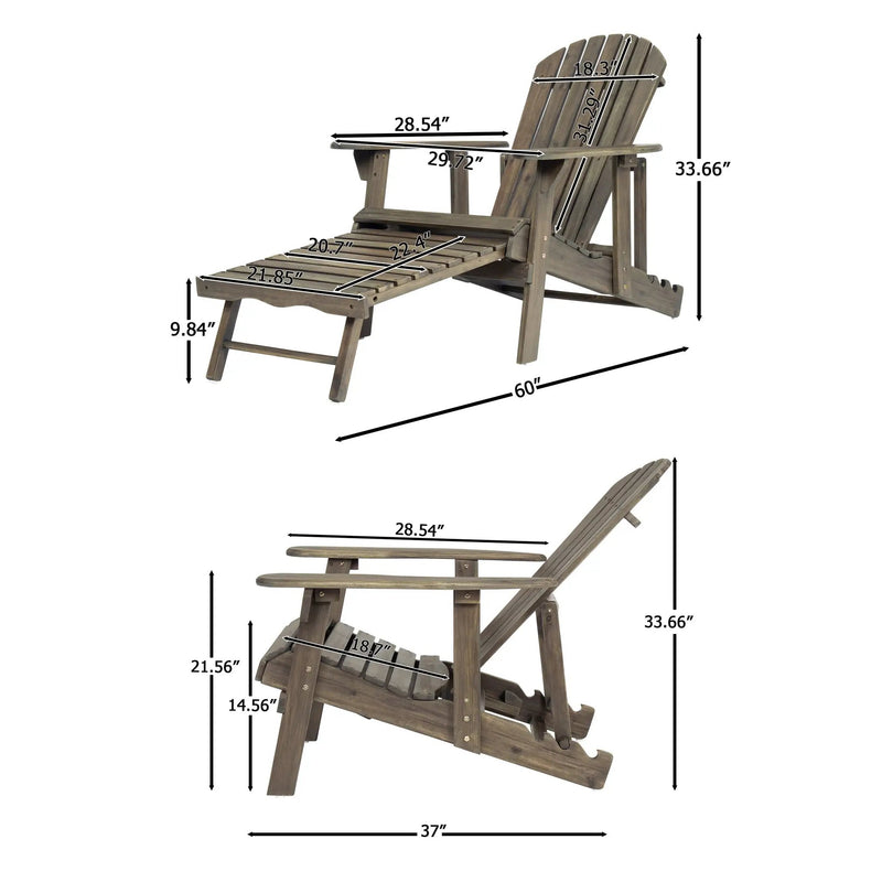 Malibu Adirondack Chair by HouseOfZazla