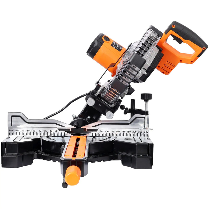 10 Inch Dual Bevel Double Speed Sliding Miter Saw with LED by HouseOfZazla