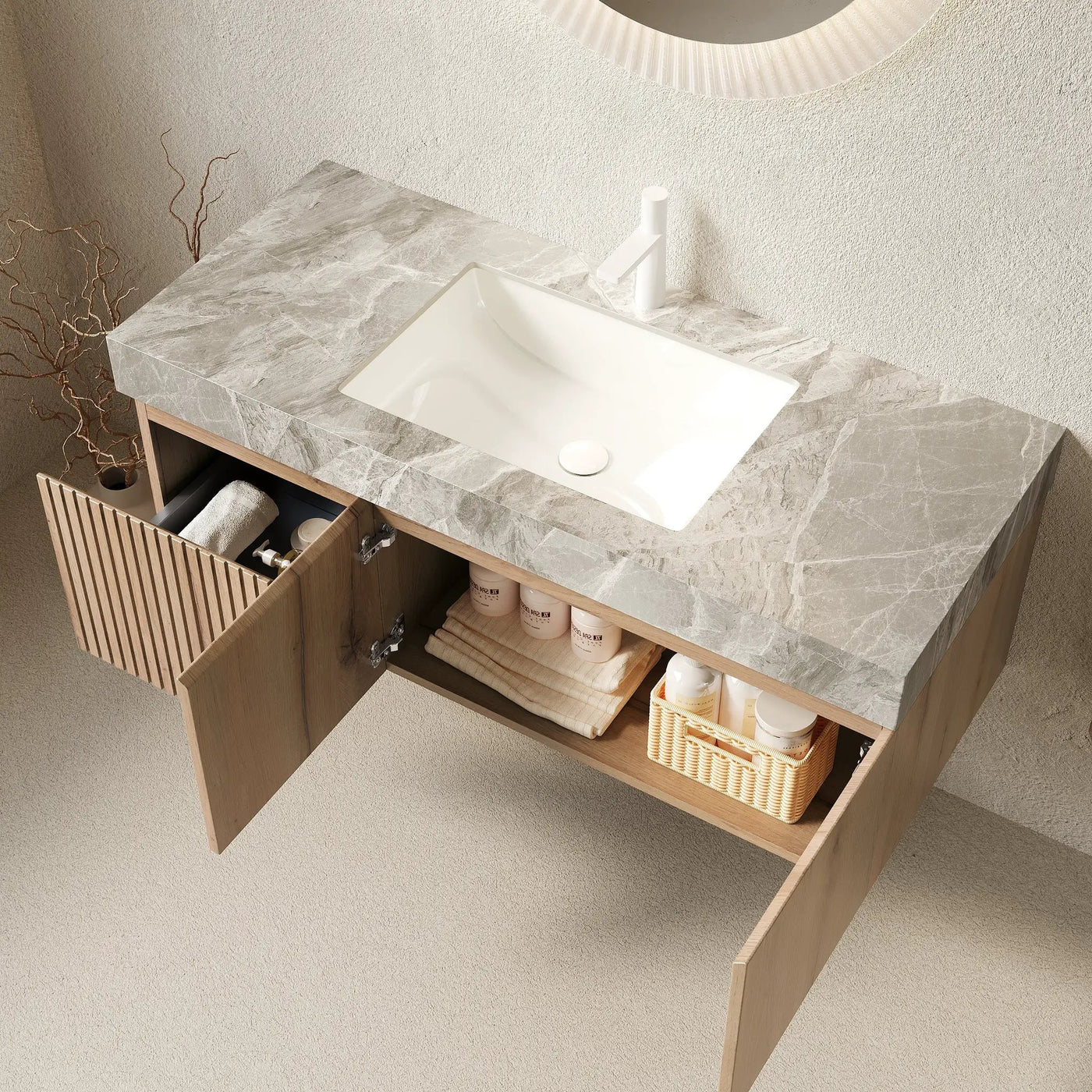 MURI 48" Bathroom Vanity & Sink by HouseOfZazla