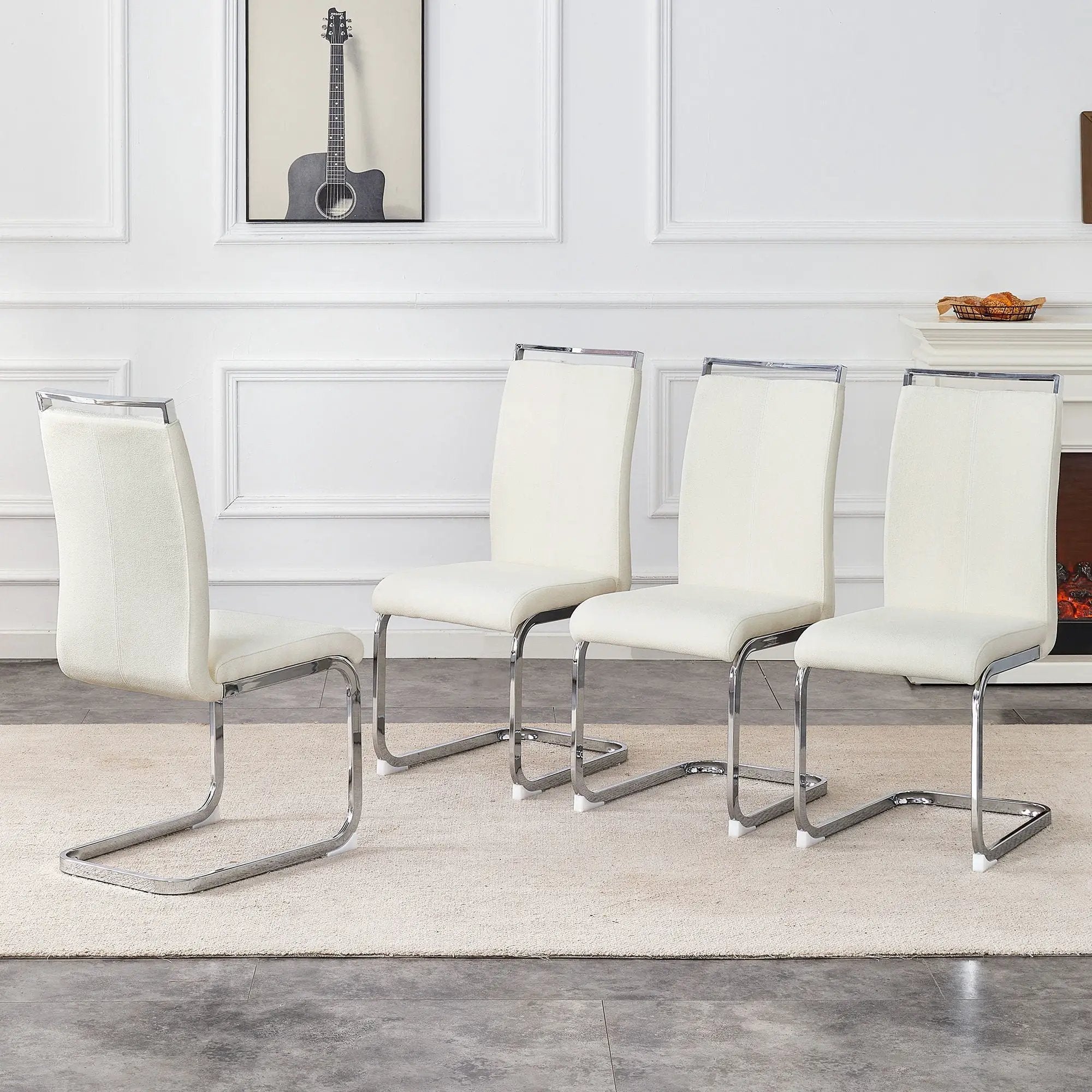 Dining Chairs With Ergonomic Backrest by HouseOfZazla