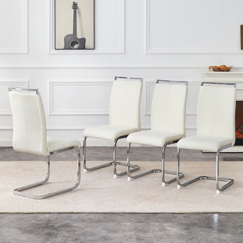 Dining Chairs With Ergonomic Backrest by HouseOfZazla
