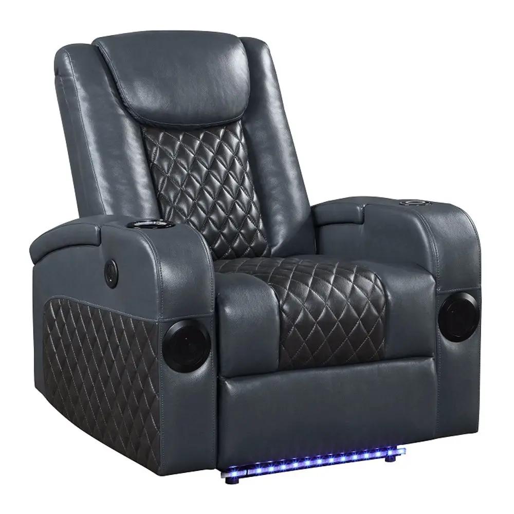 Alair - Power Motion Recliner With Bluetooth, Wireless Charger & Cupholder by Unique Piece Furniture