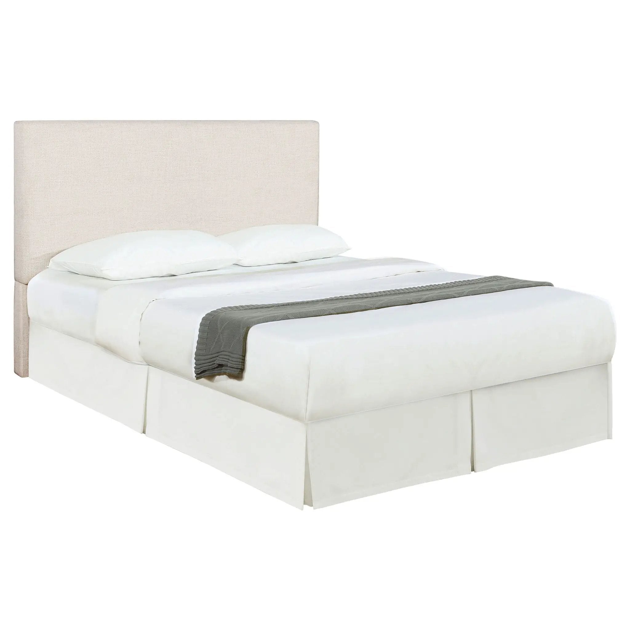Pirro Upholstered King Panel Headboard Sand by Unique Piece Furniture