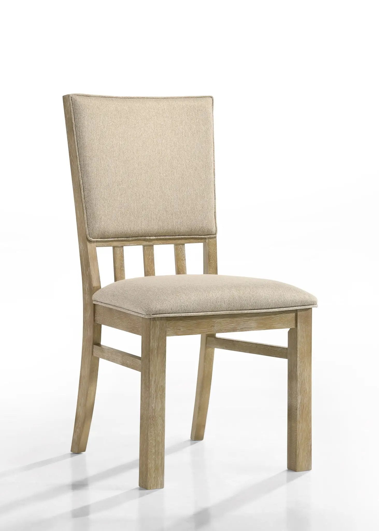 Brutus - Wide Dining Chair (Set of 2) - Reclaimed Wheat by HouseOfZazla