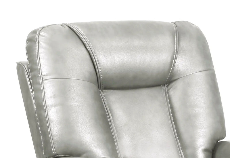 Sanibel - Power Console Loveseat - Wall Prox. Recliner With Power And Power Headrest And Lumbar, Wireless Charger by Unique Piece Furniture