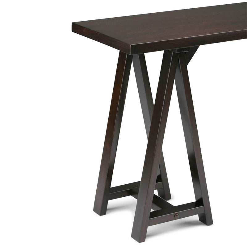 Sawhorse - Handcrafted Console Sofa Table by Unique Piece Furniture