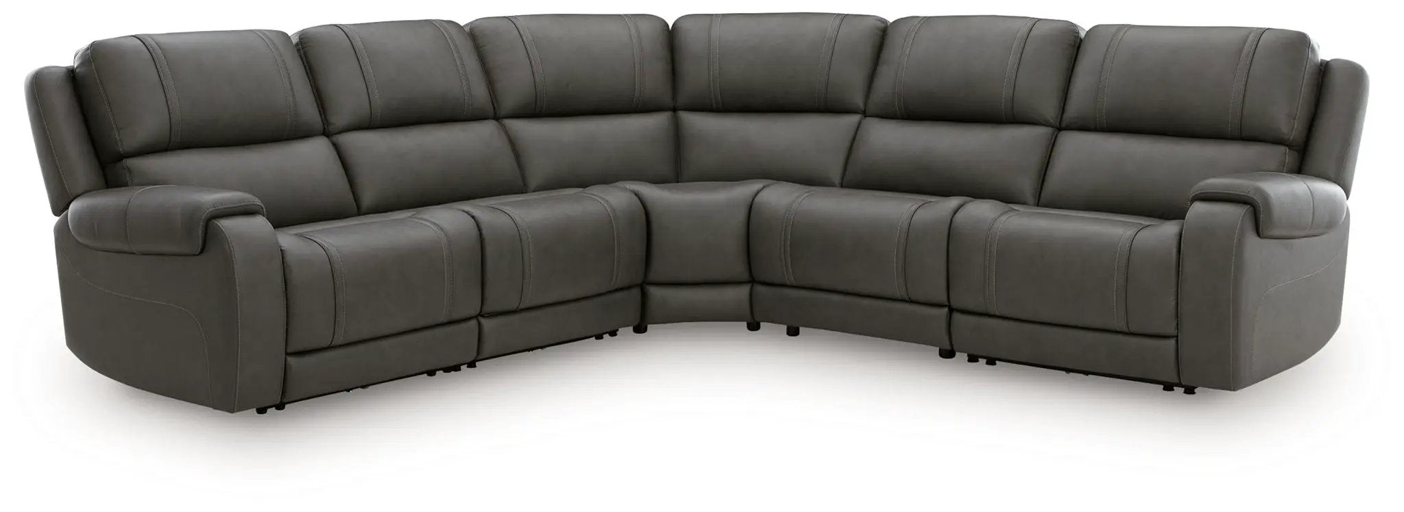 5Z - Pittson - Power Reclining Sectional by Unique Piece Furniture