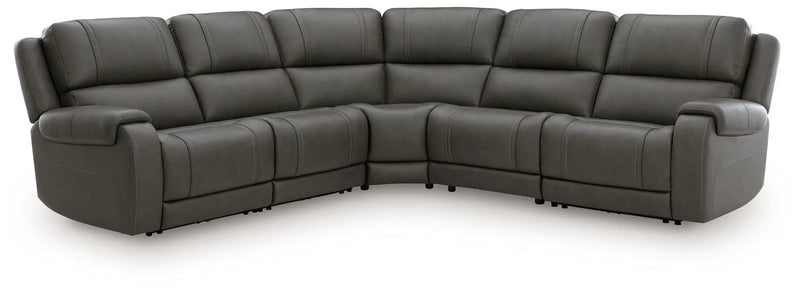 5Z - Pittson - Power Reclining Sectional by Unique Piece Furniture
