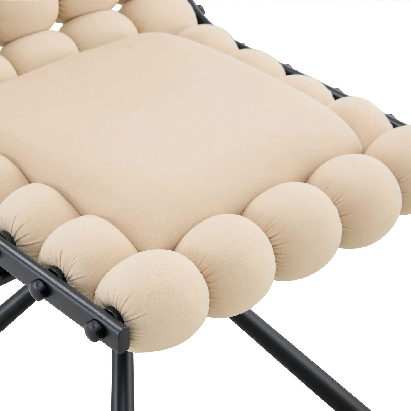 Puffy Bubble, Ball Chain Dining Chairs For Dining Room (Set of 2) by HouseOfZazla