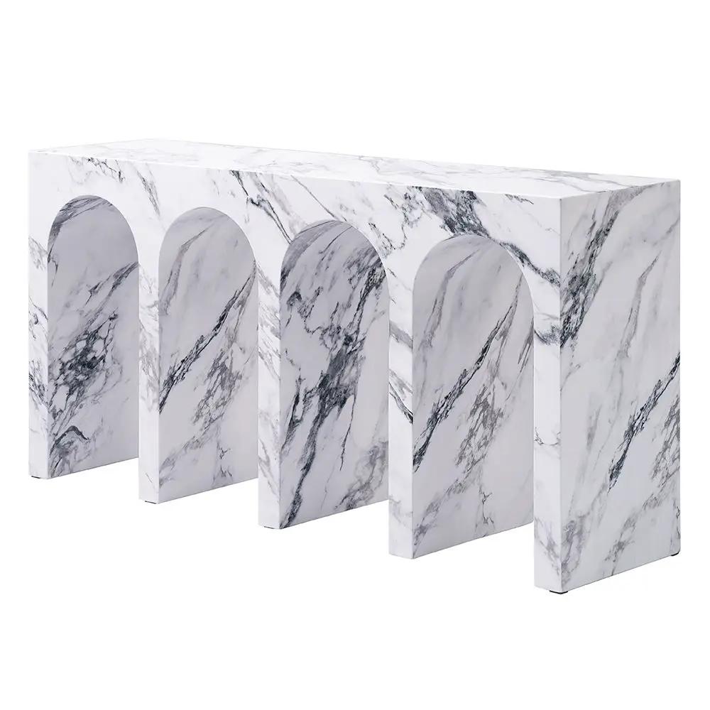 Fritzy - Console Table - Engineered Stone by Unique Piece Furniture