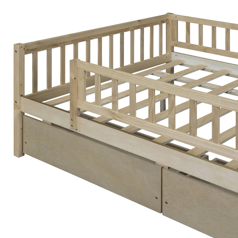 Multi Functional Wooden Daybed Bed by Unique Piece Furniture