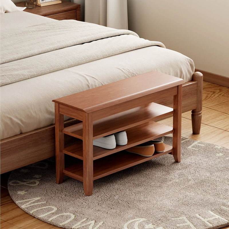 Multi Functional Double Layer Shoe Stool by Unique Piece Furniture
