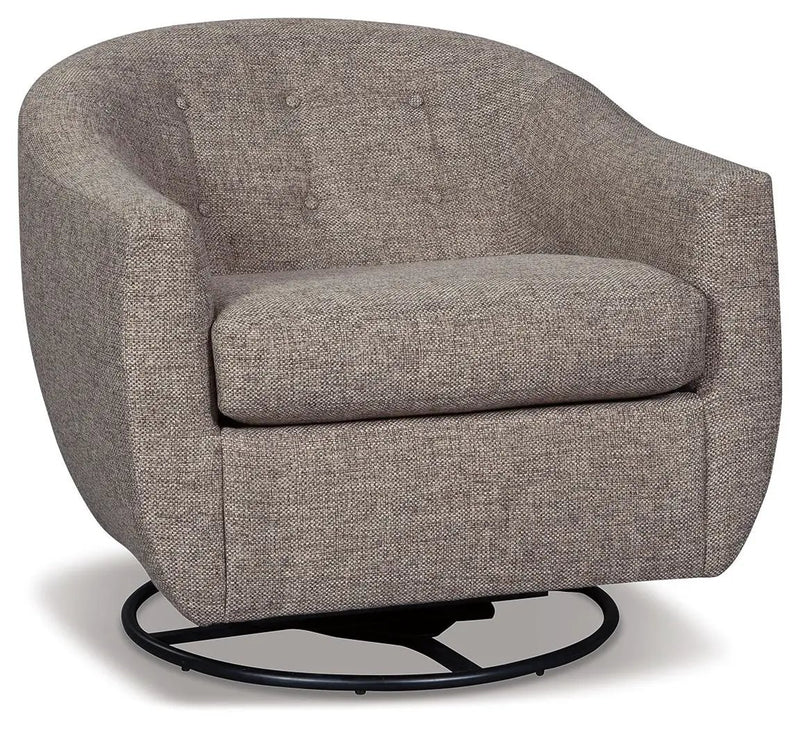 Upshur - Swivel Glider Accent Chair - Taupe by Unique Piece Furniture