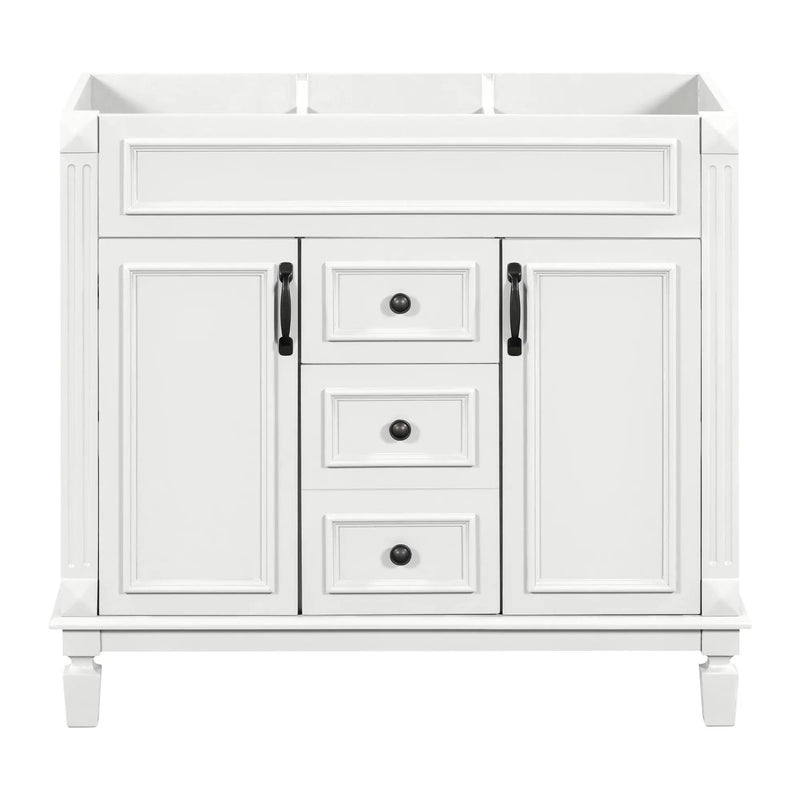 Bathroom Vanity Cabinet With 2 Soft Closing Doors And 2 Drawers by Unique Piece Furniture
