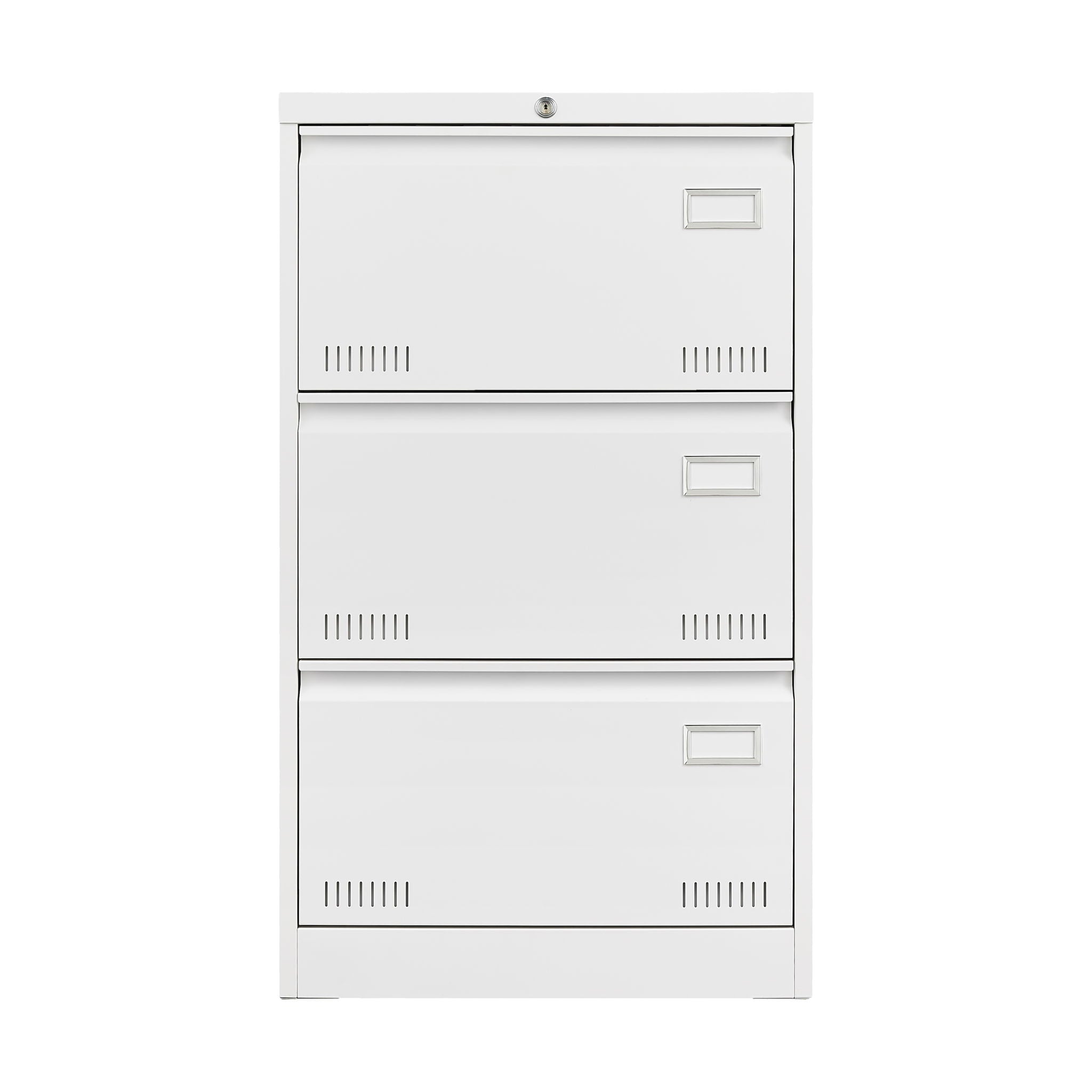 Filing Cabinet Lateral File Cabinet 3 Drawer, Locking Metal File Cabinets Three Drawer, Office Filing Cabinet With Lock Drawers For Home Office by Unique Piece Furniture