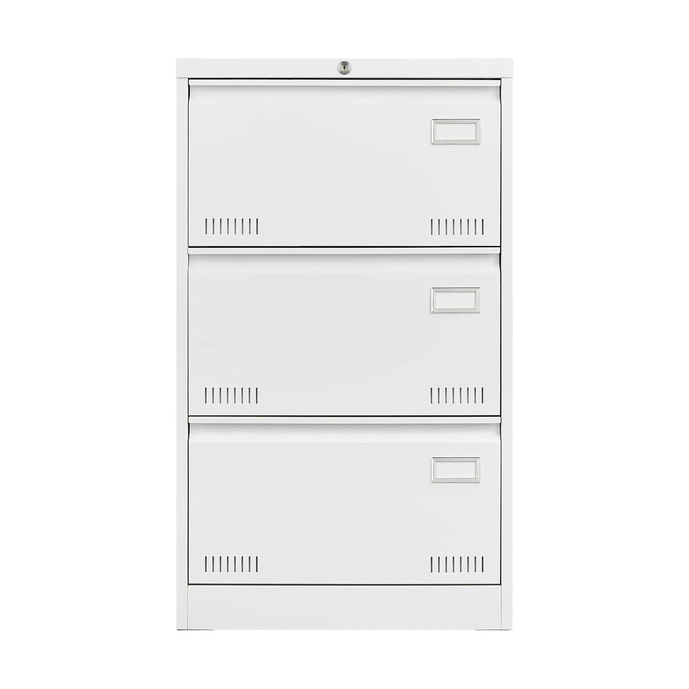 Filing Cabinet Lateral File Cabinet 3 Drawer, Locking Metal File Cabinets Three Drawer, Office Filing Cabinet With Lock Drawers For Home Office by Unique Piece Furniture