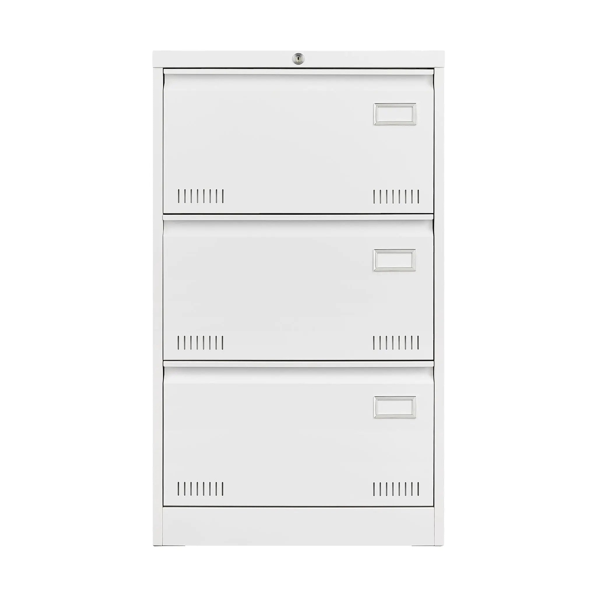 Filing Cabinet Lateral File Cabinet 3 Drawer, Locking Metal File Cabinets Three Drawer, Office Filing Cabinet With Lock Drawers For Home Office by Unique Piece Furniture
