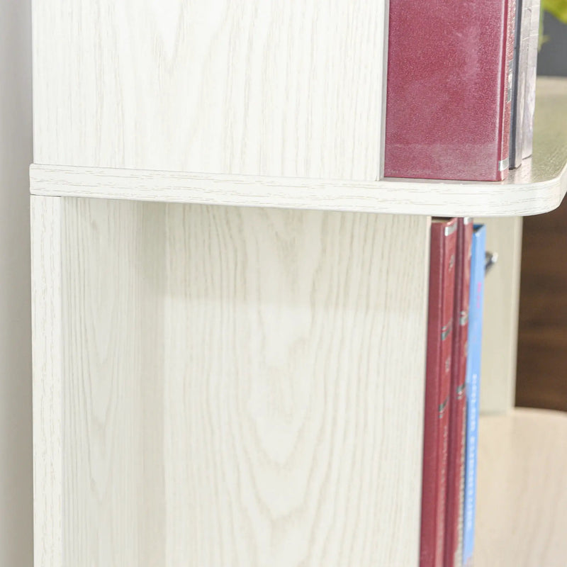 Modern 5 Tier Open Storage Bookcase by HouseOfZazla
