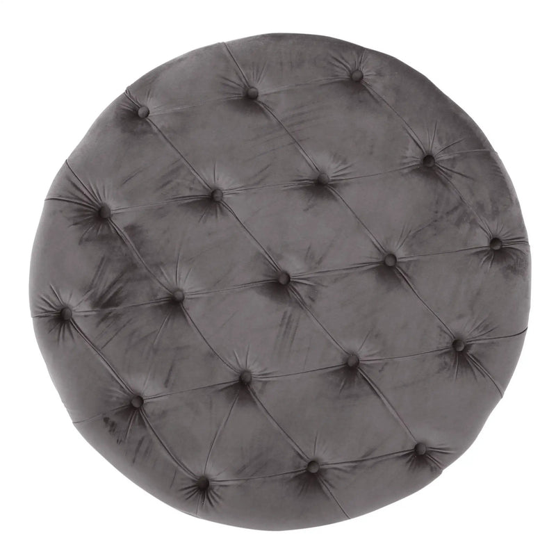 Modern Glam Ottoman Velvet by HouseOfZazla