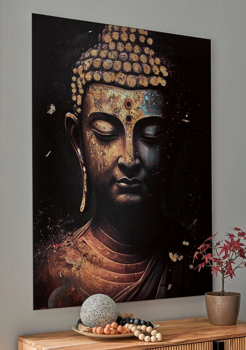 Caymoore - Wall Art - Black / Gold Finish by Unique Piece Furniture