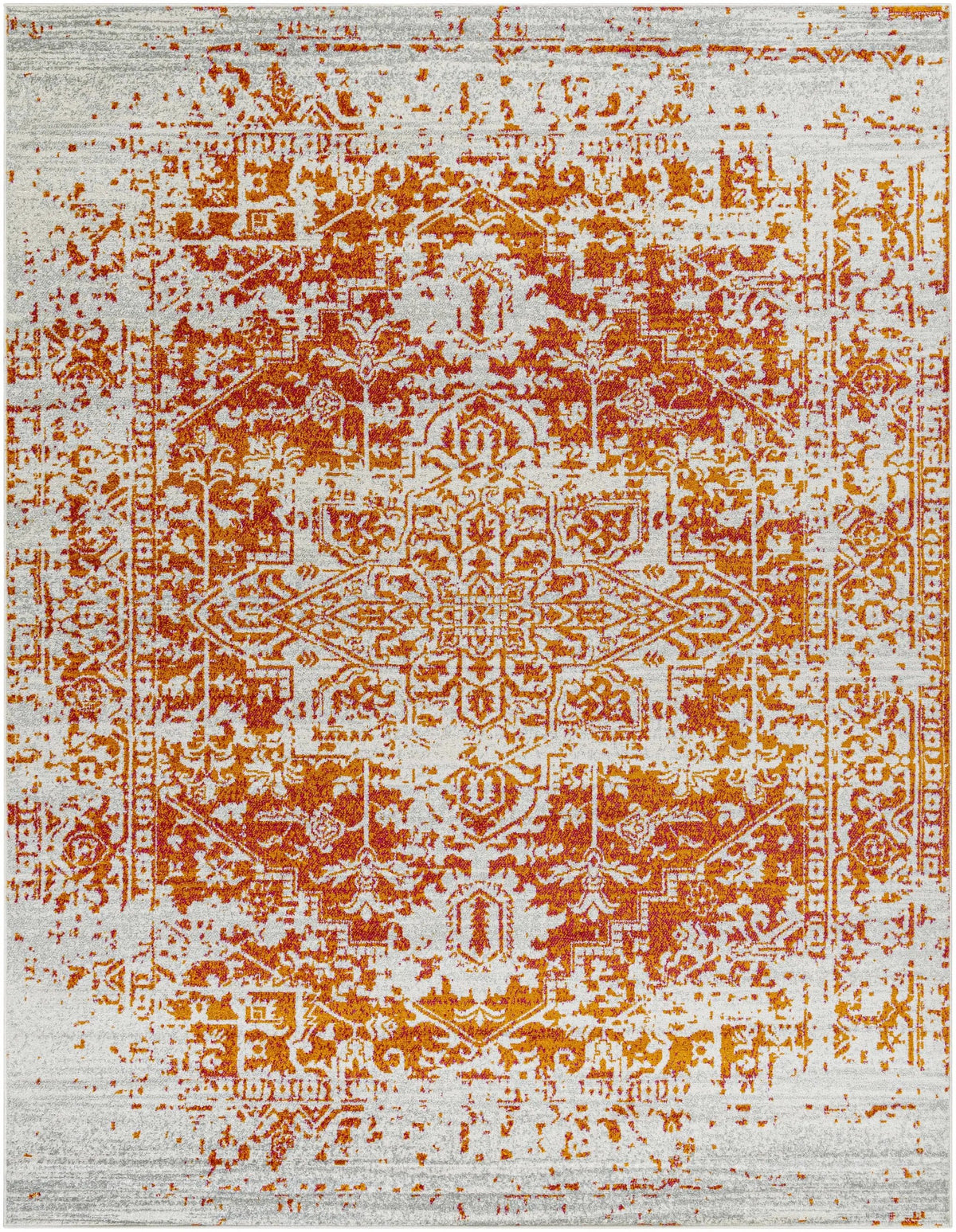 Fairmount Orange Area Rug - Clearance, photo 11 of 13