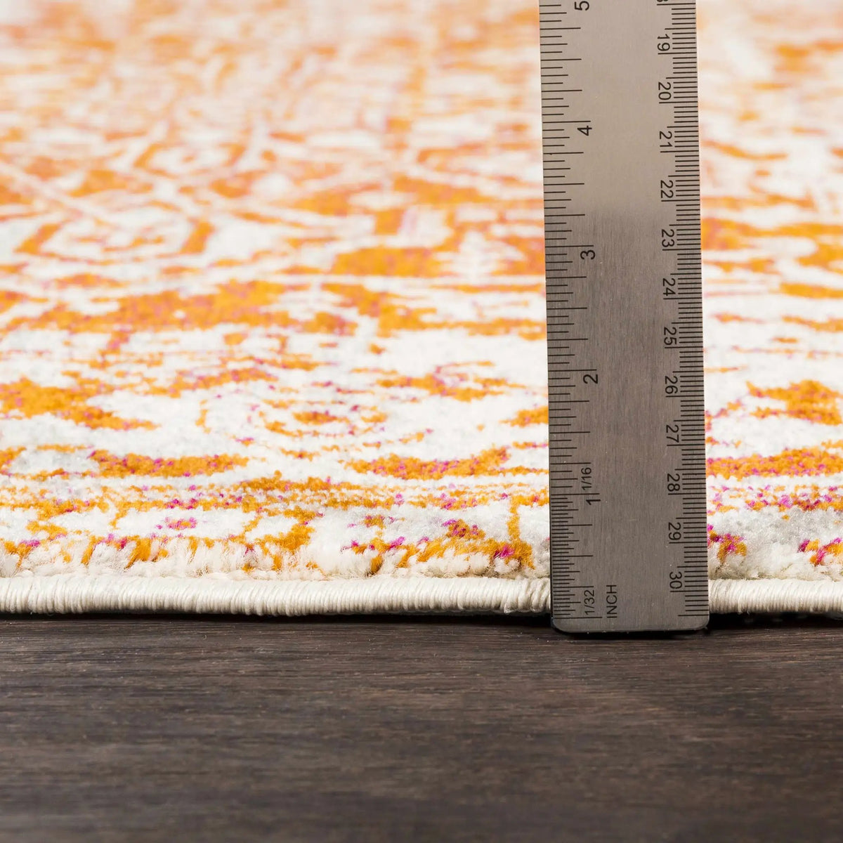 Fairmount Orange Area Rug - Clearance, photo 8 of 13