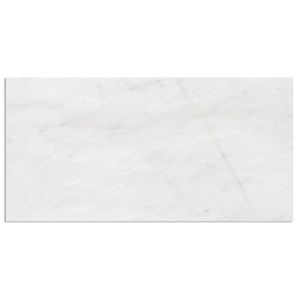 Fantasy White Honed Marble Tiles 12x24 Marble Honed 12x24 Tiles