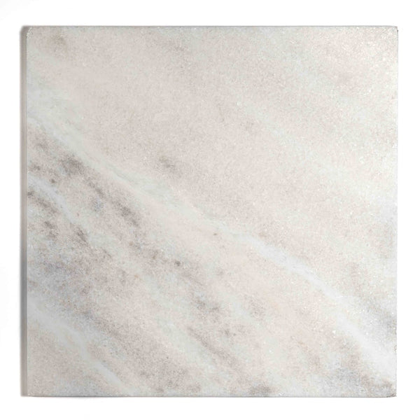 Fantasy White Honed Marble Tiles 18x18