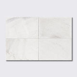 Fantasy White Textura Seal Marble Tiles 16x24