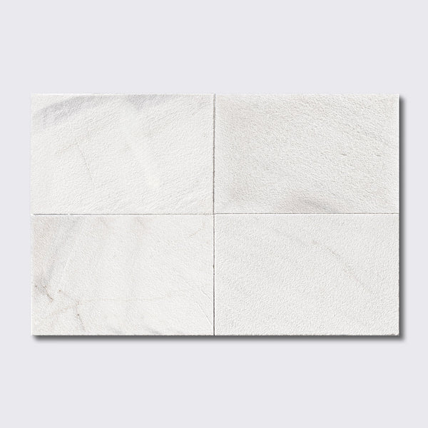Fantasy White Textura Seal Marble Tiles 16x24