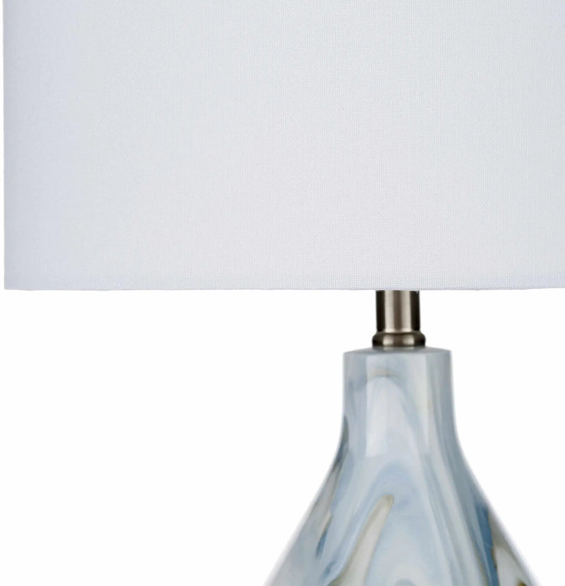 Farnborough Marble Ceramic Table Lamp by Boutique Rugs