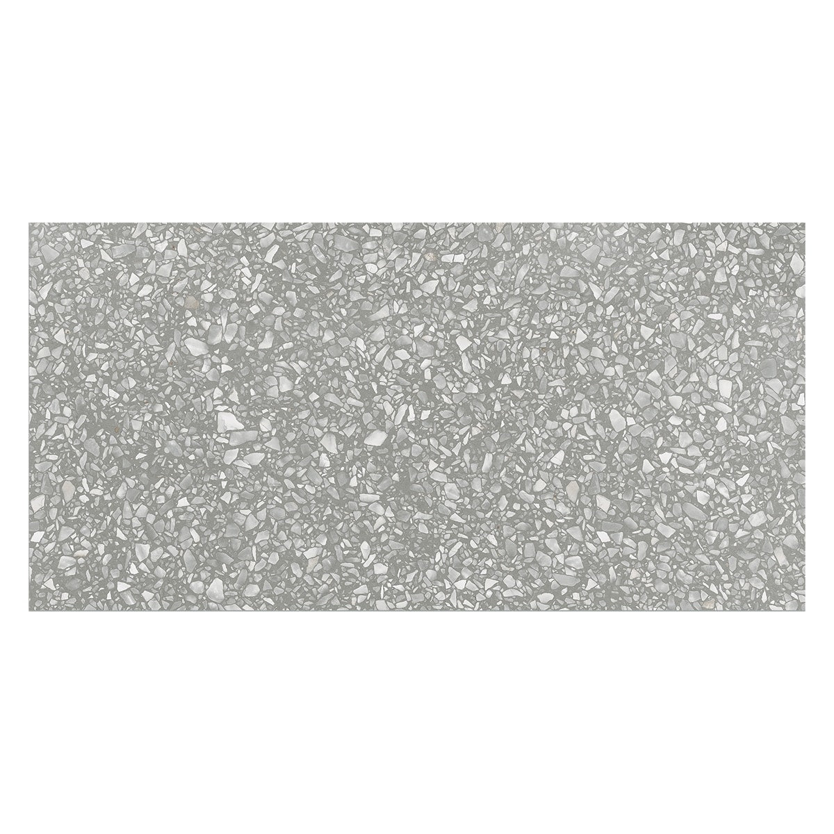 Fashion Grey Matte Terrazzo Look Porcelain Tiles 12x24 Porcelain Matte 12x24 Tiles