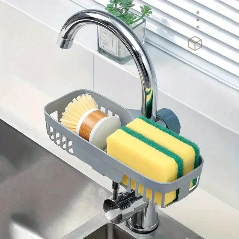 Faucet Caddy - Plastic Sink Holder by House Of Avana