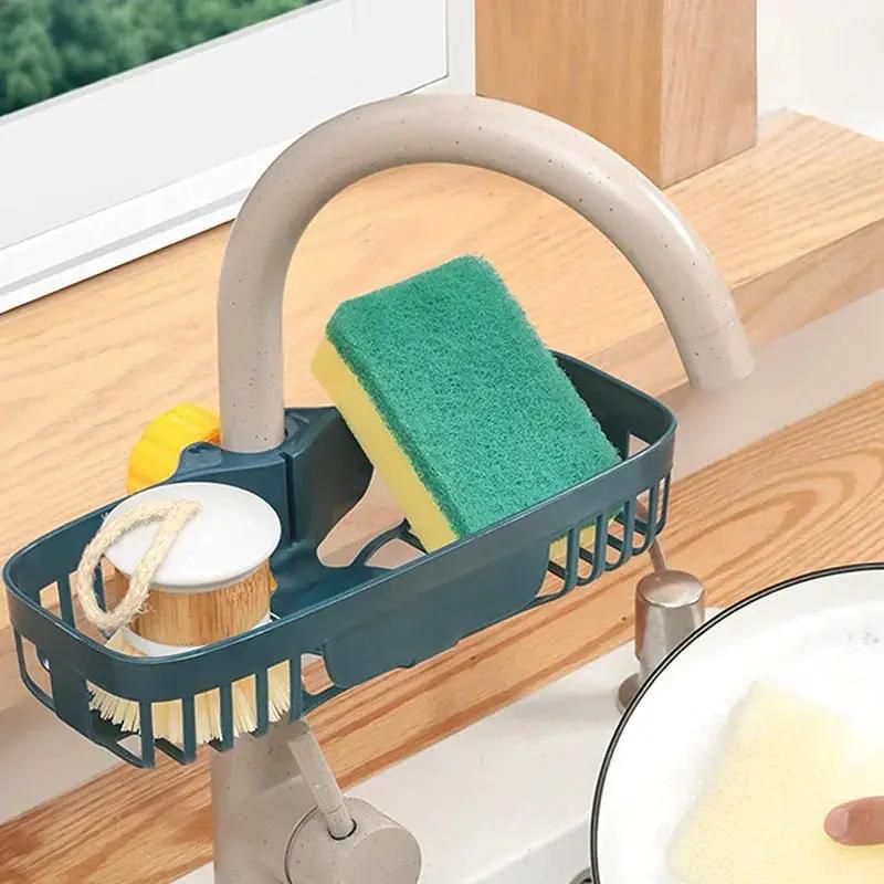 Faucet Caddy - Plastic Sink Holder by House Of Avana