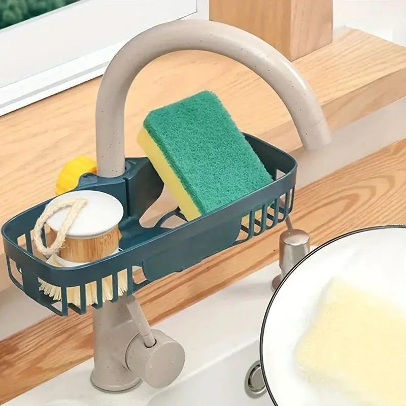 Faucet Caddy - Plastic Sink Holder by House Of Avana