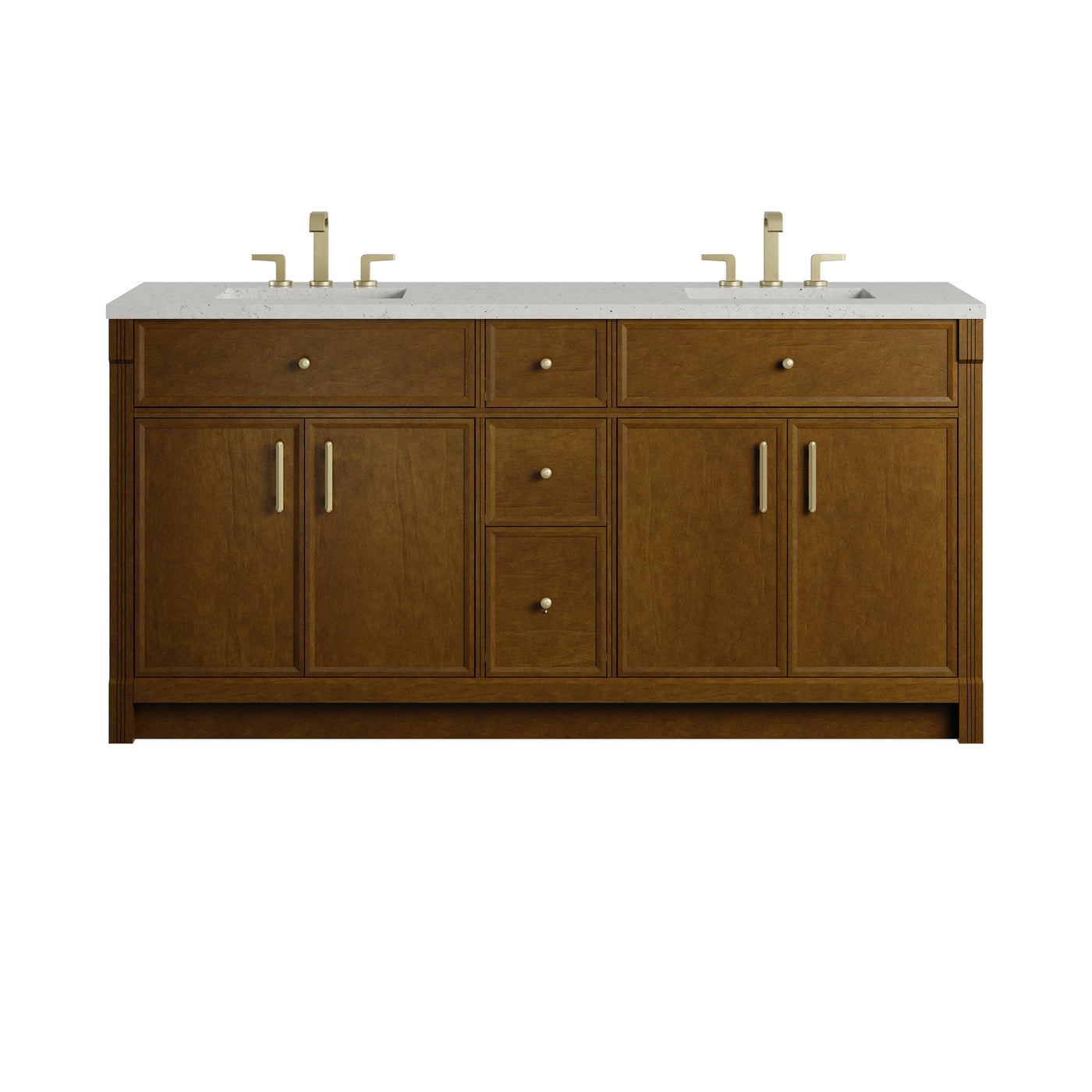 James Martin Bellshire 72" Double Bathroom Vanity, Honey Oak, view 28
