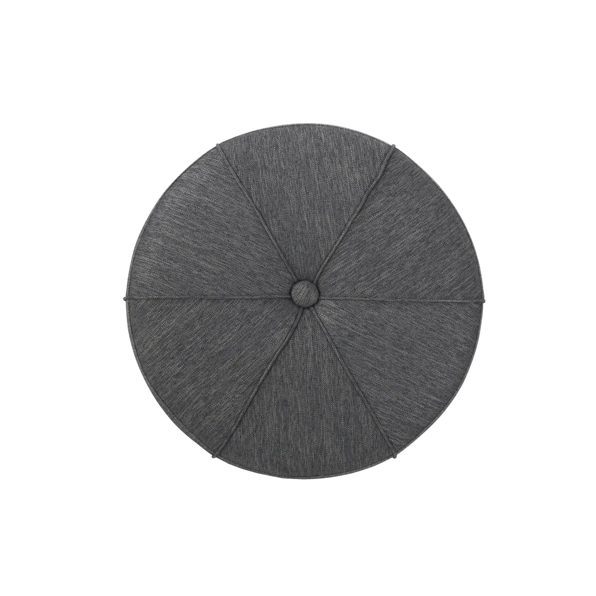 Contemporary Ottoman With Tonal Piping And Button Tuft Design by HouseOfZazla